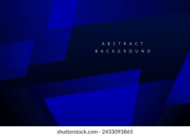 Blue metallic color abstract background for template, poster, flyer design. Vector illustration