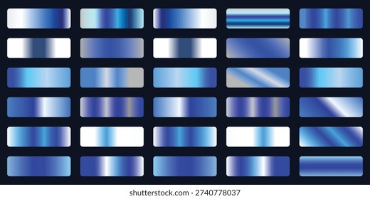 Conjunto fondo degradado metálico