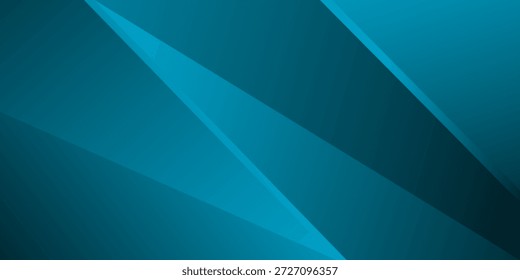Fondo abstracto del gradiente del triángulo metálico azul para el concepto corporativo, Plantilla, cartel, folleto, Sitio web, diseño del volante. Ilustración vectorial	