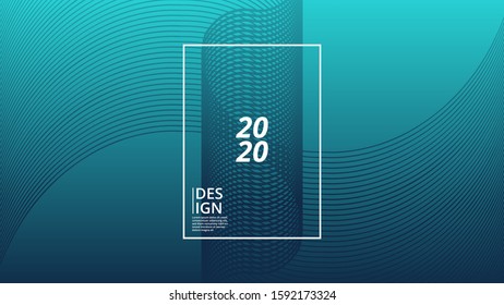 Blue Minimal covers design. Colorful gradients. Future geometri. Eps10 vector. 2d grid composition. Multiple lines cool gradient texture backgrounds. poster template, mosaic covers design