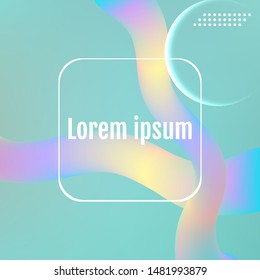 Blue Minimal covers design. Blue Minimal geometric pattern gradients.