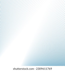 Blue minimal dotted lines abstract futuristic tech background. Vector digital art design