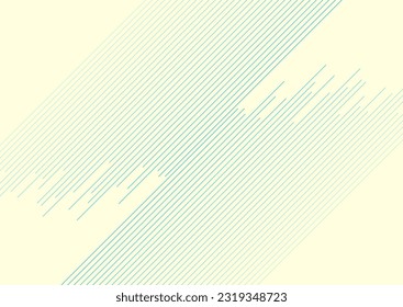 Blue minimal lines abstract geometric futuristic background. Vector design