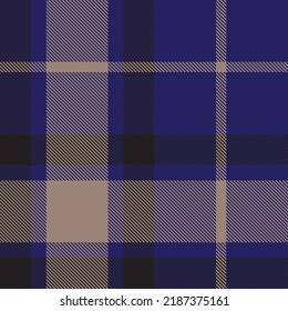 Blue Minimal Plaid textured seamless pattern for fashion textiles and graphics