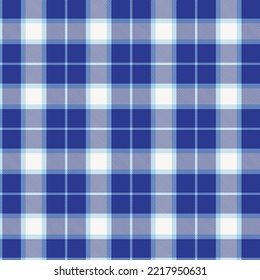 Blue Minimal Plaid textured seamless pattern for fashion textiles and graphics