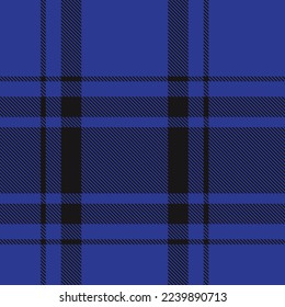 Blue Minimal Plaid textured seamless pattern for fashion textiles and graphics