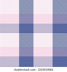 Blue Minimal Plaid textured seamless pattern for fashion textiles and graphics