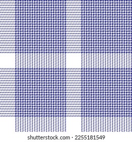 Blue Minimal Plaid texturizado patrón sin costura para textiles y gráficos de moda