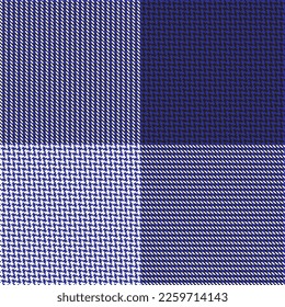 Blue Minimal Plaid textured seamless pattern for fashion textiles and graphics
