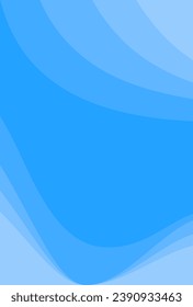 blue minimalist abstract modern background vertical banner vector illustration