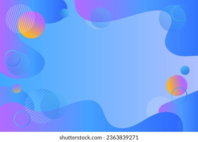 Material de fondo de negocio de gradiente minimalista azul