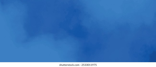 Blue misty background with soft gradients and cloud-like textures for a peaceful design effect
