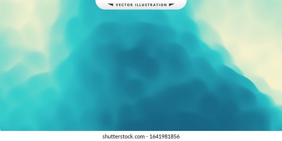 Blue misty background. Vector Illustration for advertising, marketing, presentation. Mobile screen.