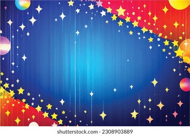 blue modern abstract background decor art wallpaper