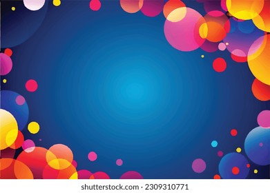 blue modern abstract background decor art style wallpaper