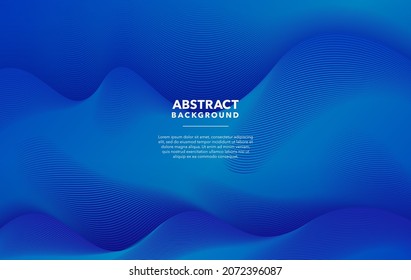 blue modern abstract background design