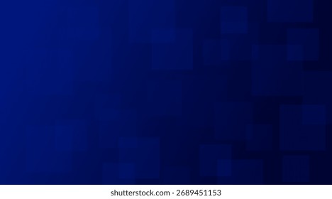 Fondo abstracto moderno azul, Tecnología digital conexión de red de Internet futurista, comunicación de información cibernética en la nube, ciencia de big data de IA, innovación futuro Vector de ilustración de tecnología