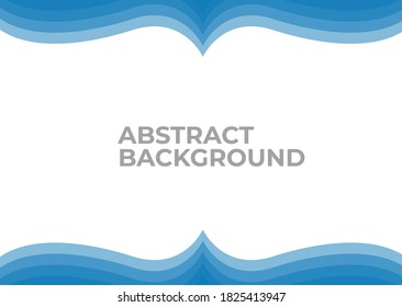 blue modern abstract background, template background.