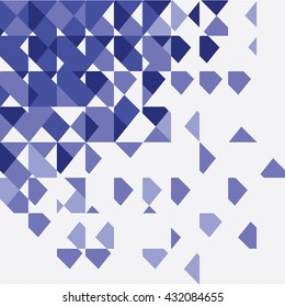 Blue Modern Abstract Design