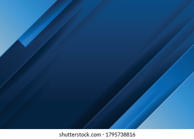 diseño de fondo geométrico abstracto azul moderno