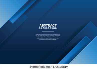 blue modern abstract geometric background design