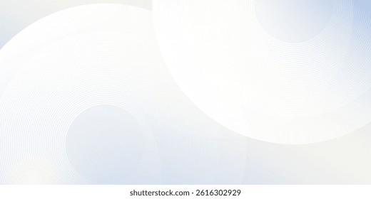 Blue modern background with circle elements. Digital technology concept illustration