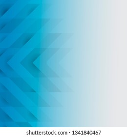 Blue modern background design vector