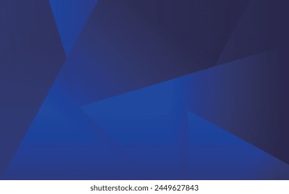 Blue Modern Background Material, Abstract Triangles, Vector