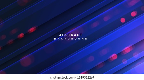 Blue modern business abstract background for presentation, banner, cover, web, flyer, card, poster, wallpaper, texture, slide, magazine, and powerpoint. vector illustration design.