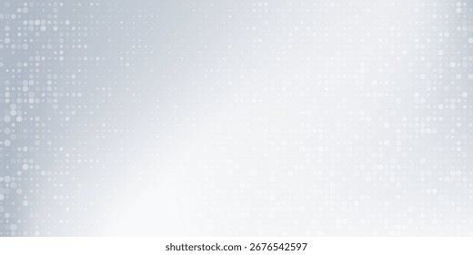Fondo de estudio de patrón abstracto de gradiente blanco de punto moderno azul moderno abstracto simple