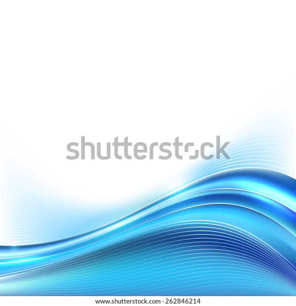 Blue modern folder background line layout\
border template design. Vector\
illustration