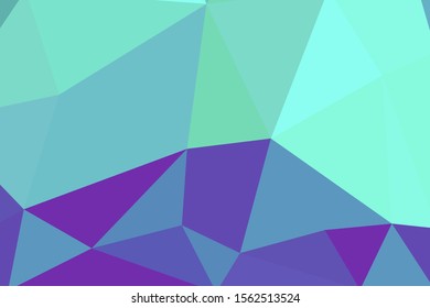 Blue modern geometric abstract background. Abstract geometric invitation or banner new background. Vector illustration EPS 10.