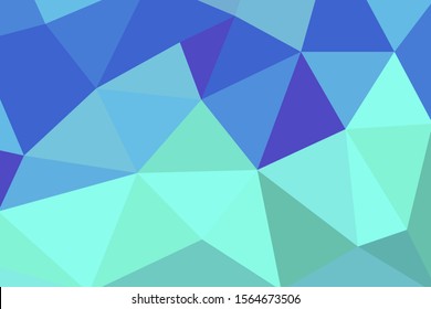 Blue modern geometric abstract background. Abstract geometric invitation or banner new background. Vector illustration EPS 10.