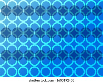 Blue modern geometric abstract background
