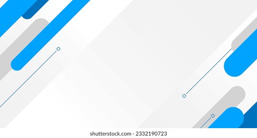 ilustración de fondo abstracto geométrico moderno azul