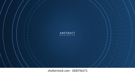 Blue modern geometric background. Set of isolated abstract light blue clock circle with dynamic color. Background for game or template design for flyer, banner, poster, presentation design and more