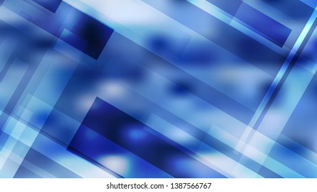 Blue Modern Geometric Background Vector Art