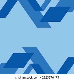 Blue Modern Geometric  design background