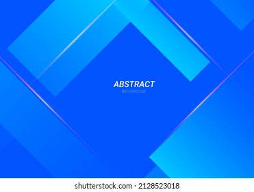 blue modern geometric pattern colorful design illustration lines background vector