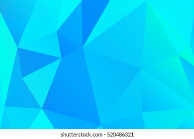 Blue modern geometrical abstract background. Triangular backdrop. Bright wallpaper. geometric texture. colorful pattern. creative concept. vector illustration for booklet, cover, magazine, banner