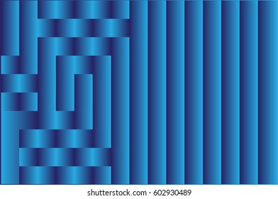 Blue modern geometrical abstract backgrounds