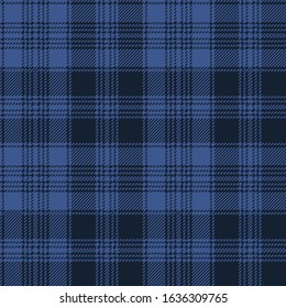 Blue modern tartan plaid Scottish seamless pattern.Texture from tartan, plaid, tablecloths, clothes, shirts, dresses, paper, bedding, blankets and other textile products.
