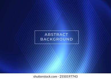 Blue Modern Vector Background Design Template