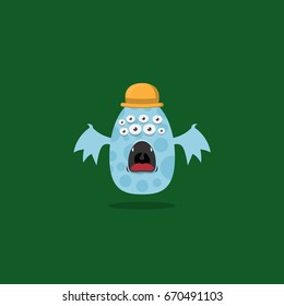 Blue Monster character