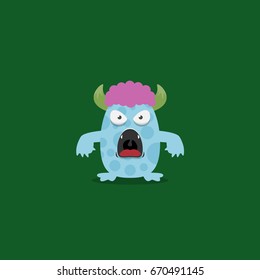 Blue Monster character