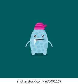 Blue Monster character