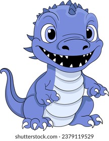 a blue monster digimon dinosaur cartoon