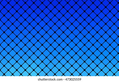 Blue mosaic background for web design, print and advertising. Vector illustration