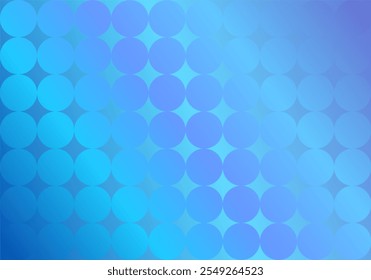 Blue mosaic dot pixel background. Gradient abstract geometric background. Artistic puzzle background.