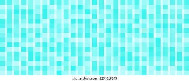 Blue mosaic tile background material, vector illustration
